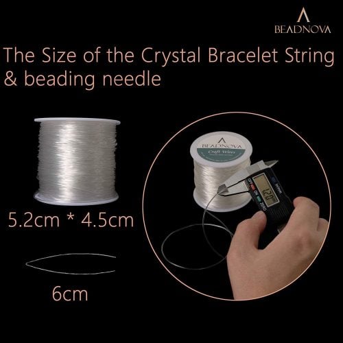 beadnova 0.8mm bracelet string clear-2