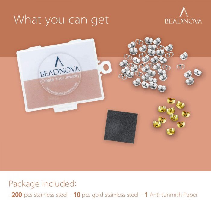 beadnova-Silver-Gold-Earring-Backs-Replacements