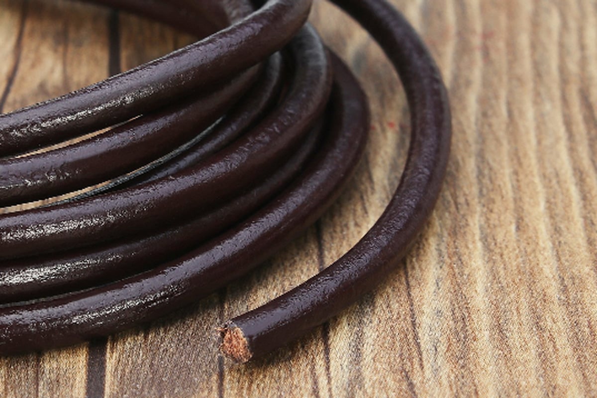 how to make leather cord bracelet
