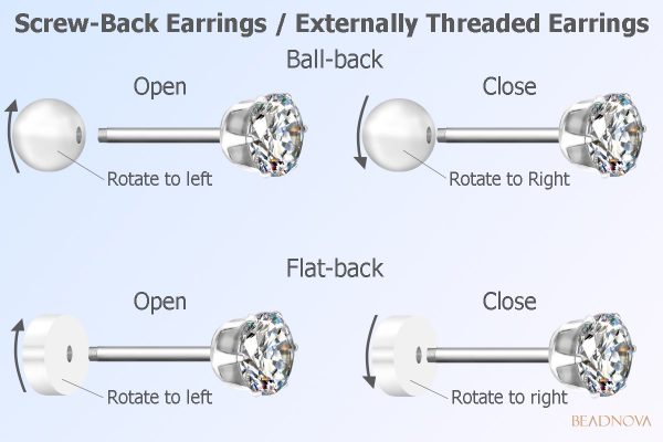 How To Tighten & Loosen Earring Backs