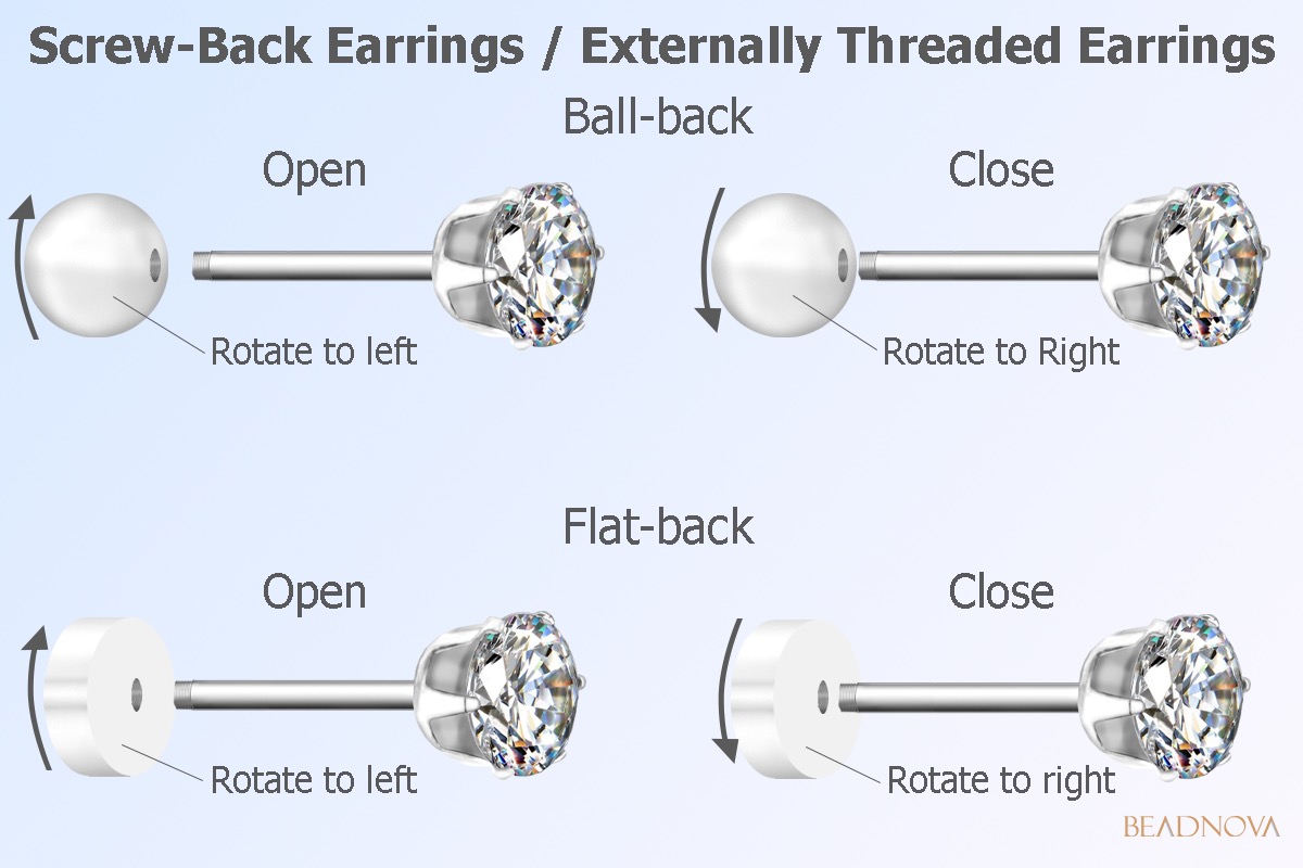 How Do You Get A Stuck Earring Back Off? - Beadnova