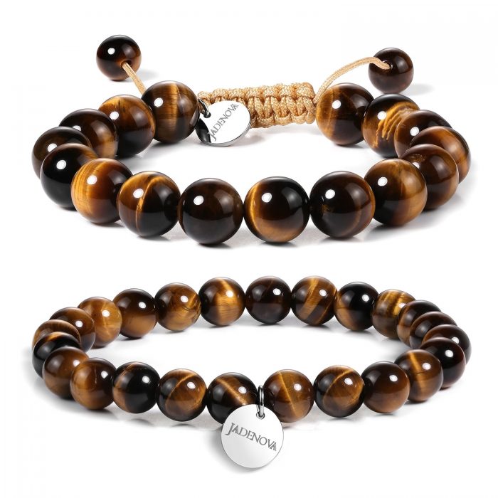 tiger eye beaded bracelets