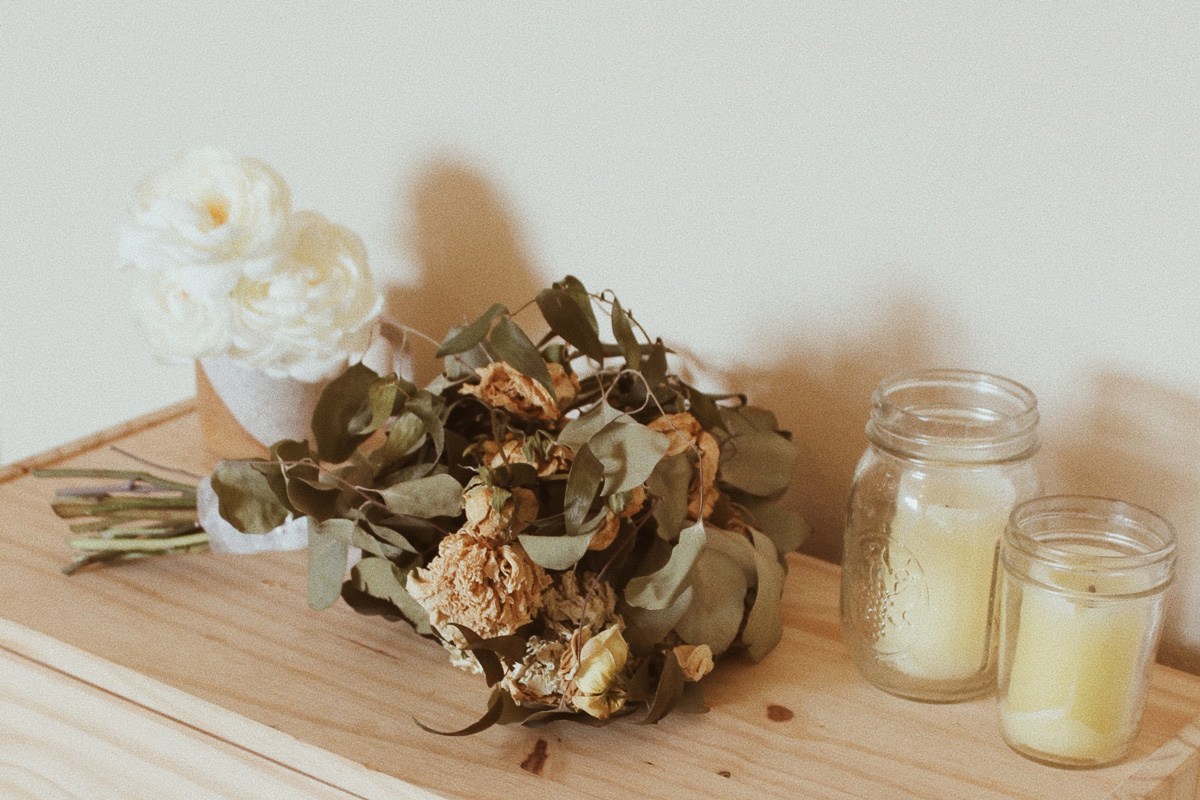 How to dry flowers