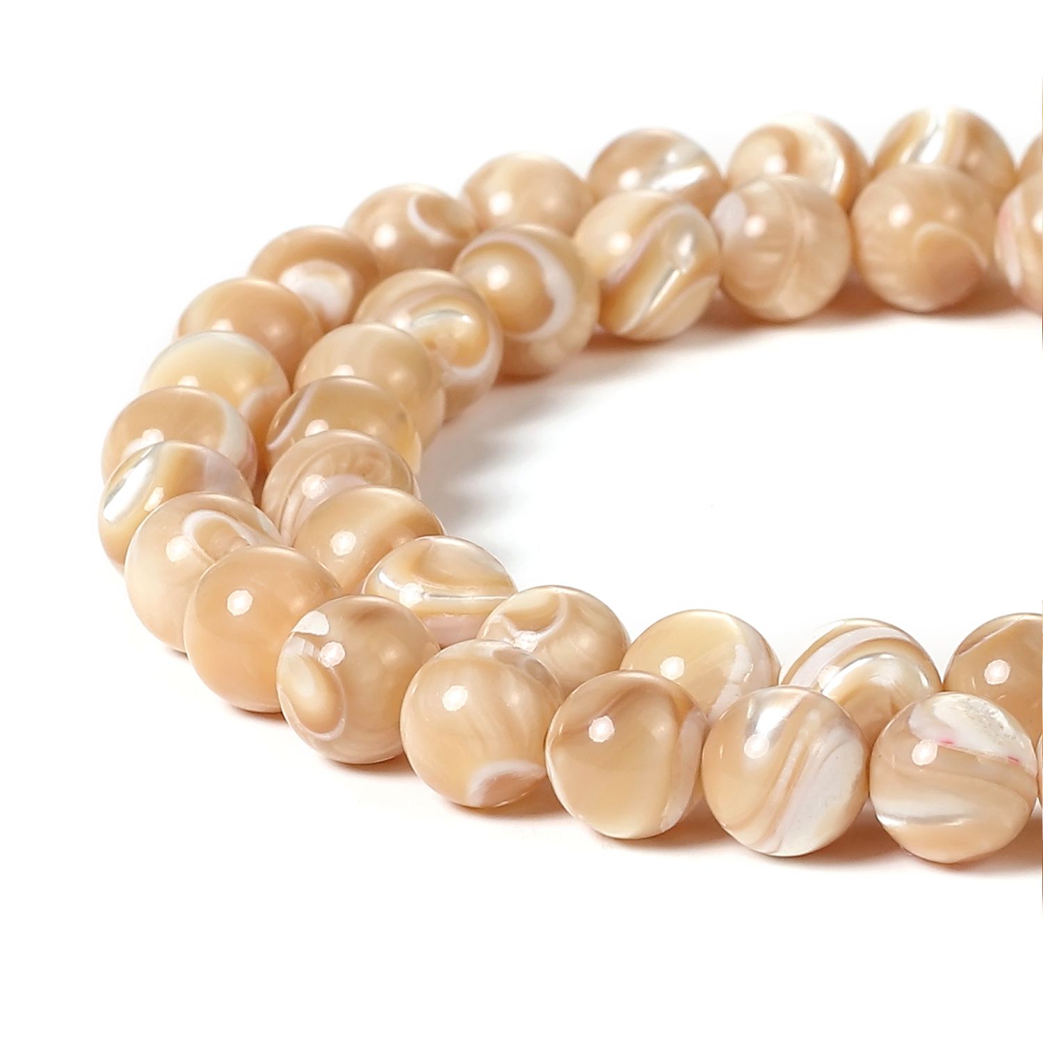 natural mother of pearl beads