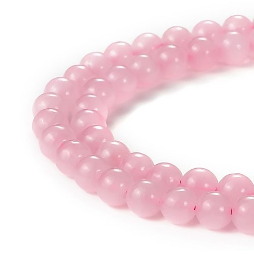 rose quartz beads