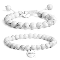 howlite crystal bracelets