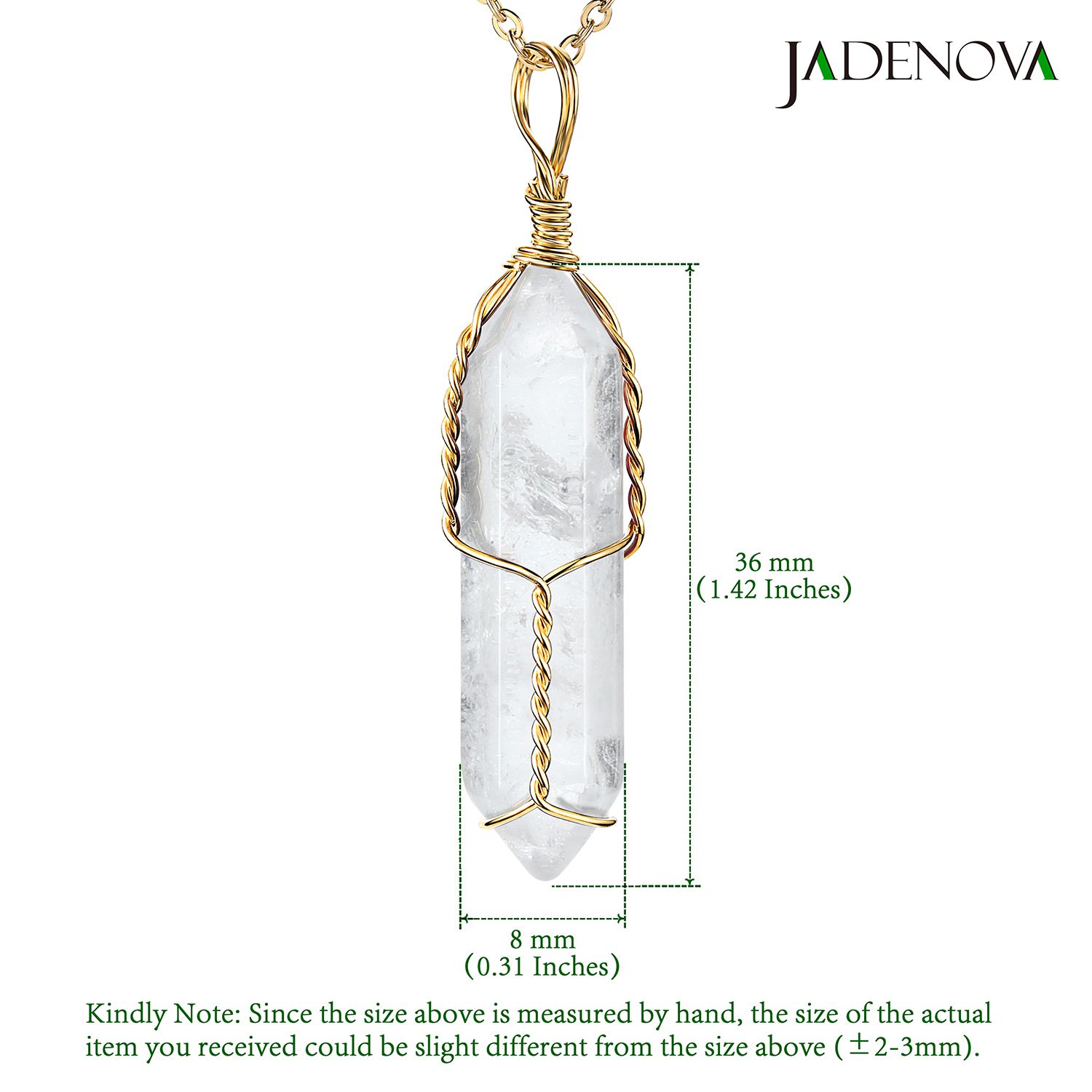 Milky quartz necklace deals