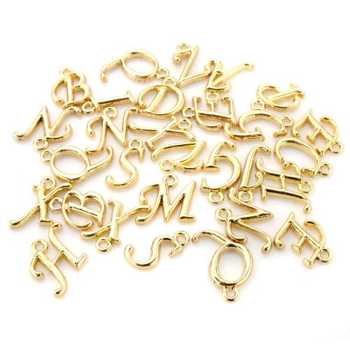 Alphabet Charms for Jewelry Making