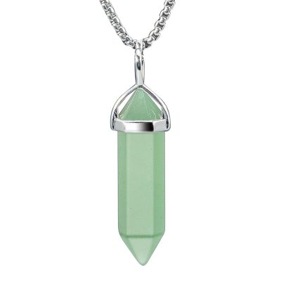 Green aventurine necklace