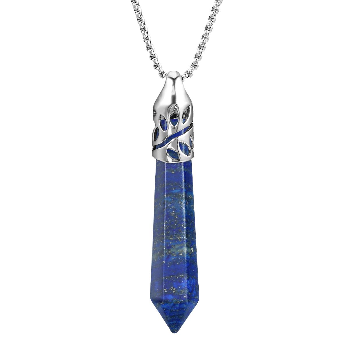 lapis lazuli gemstone necklace