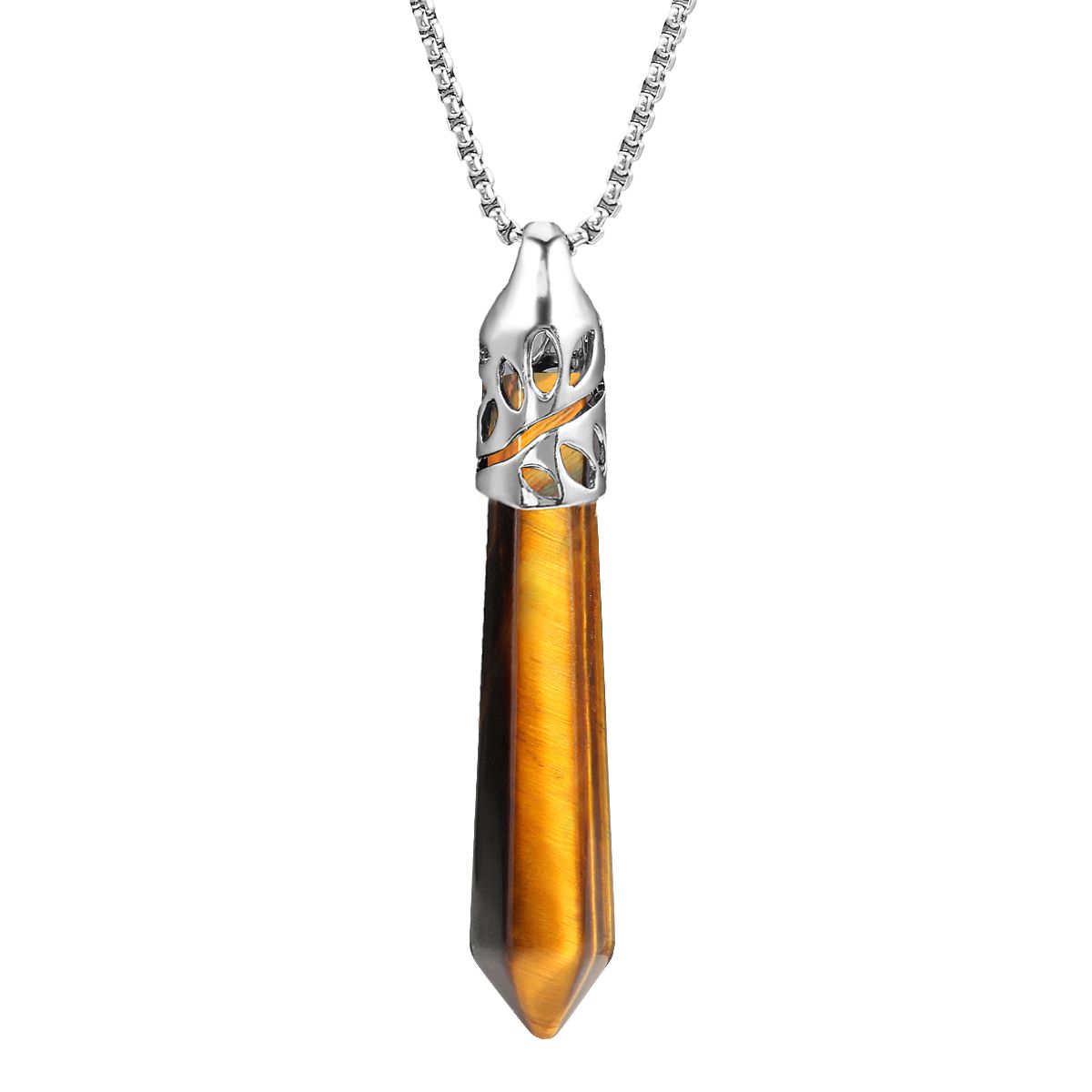 tiger eye necklace