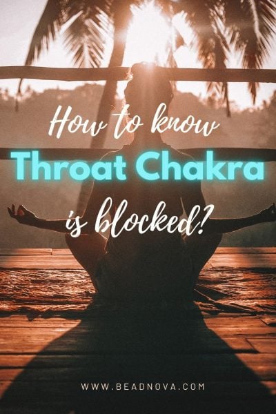 how to know throat chakra is blocked