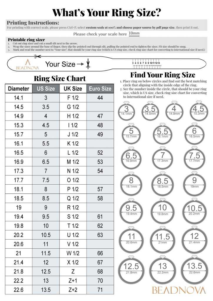 How to Measure Ring Size at Home? A Simple Way to Resize Rings - Beadnova