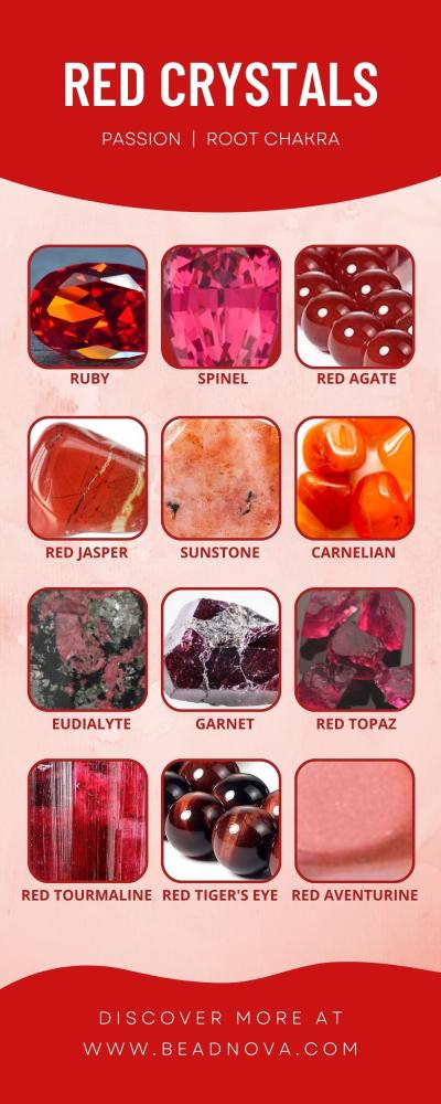 Red Crystals And Stones-Meaning-Healing Properties-Names, 54% OFF