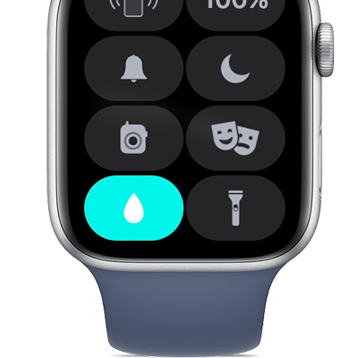 Water lock Apple Watch