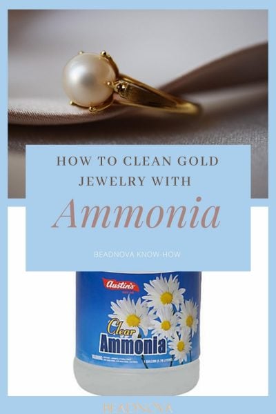 how to Clean Gold Jewelry with ammonia