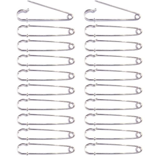 4 Inch Large Safety Pins For Clothes Big Safety Pins Safety Pin For  Fashion, Sewing, Quilting, Blankets, Upholstery, Laundry And Craft (10cm,  20pcs)