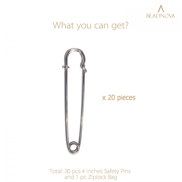 128mm Giant Safety Pin Big Over Sized Laundry Pins Kilt Pins Brooch Pin  Back Safety Pin for Sewing Jewelry Making Stitch Makers Pins Charm 