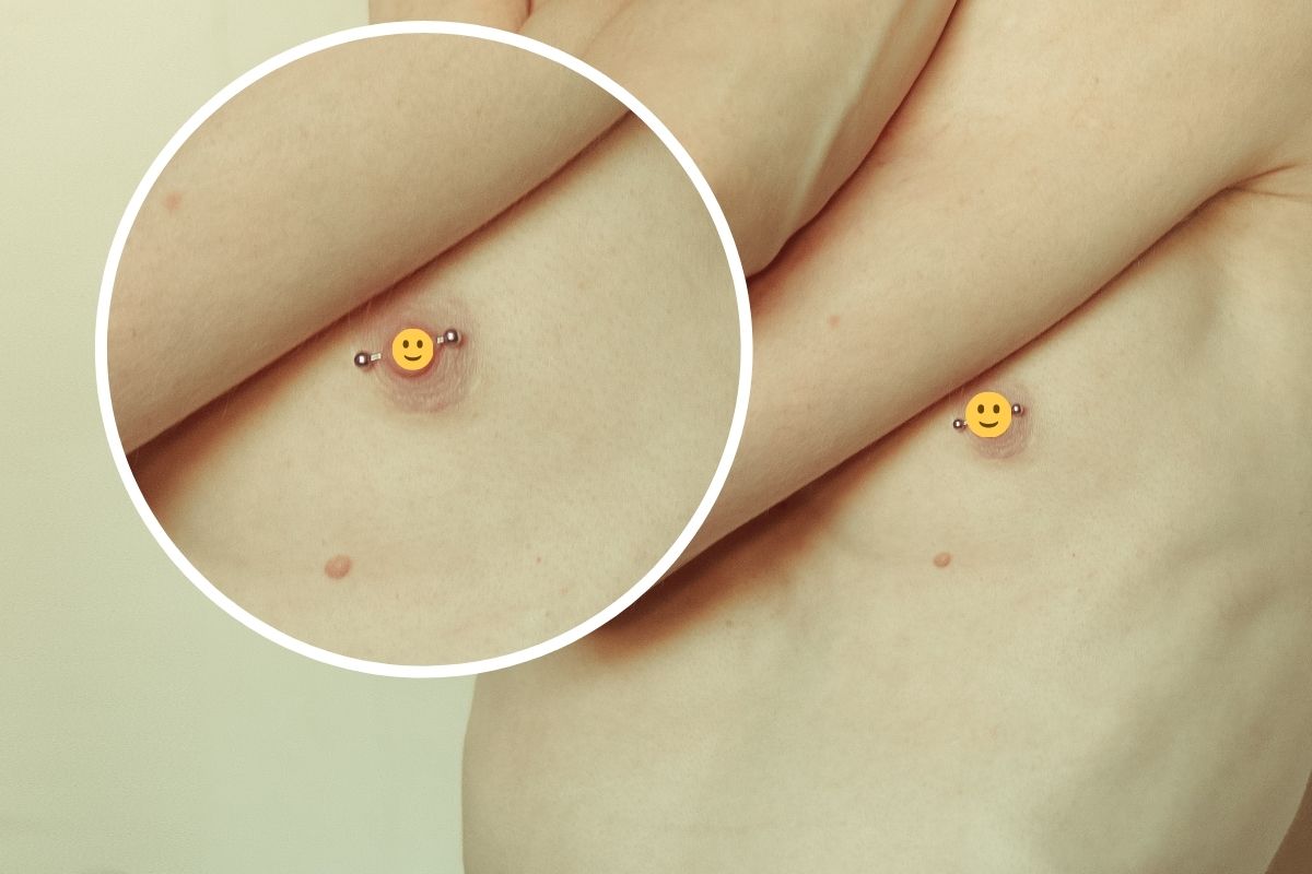 Googly eye deals nipple ring