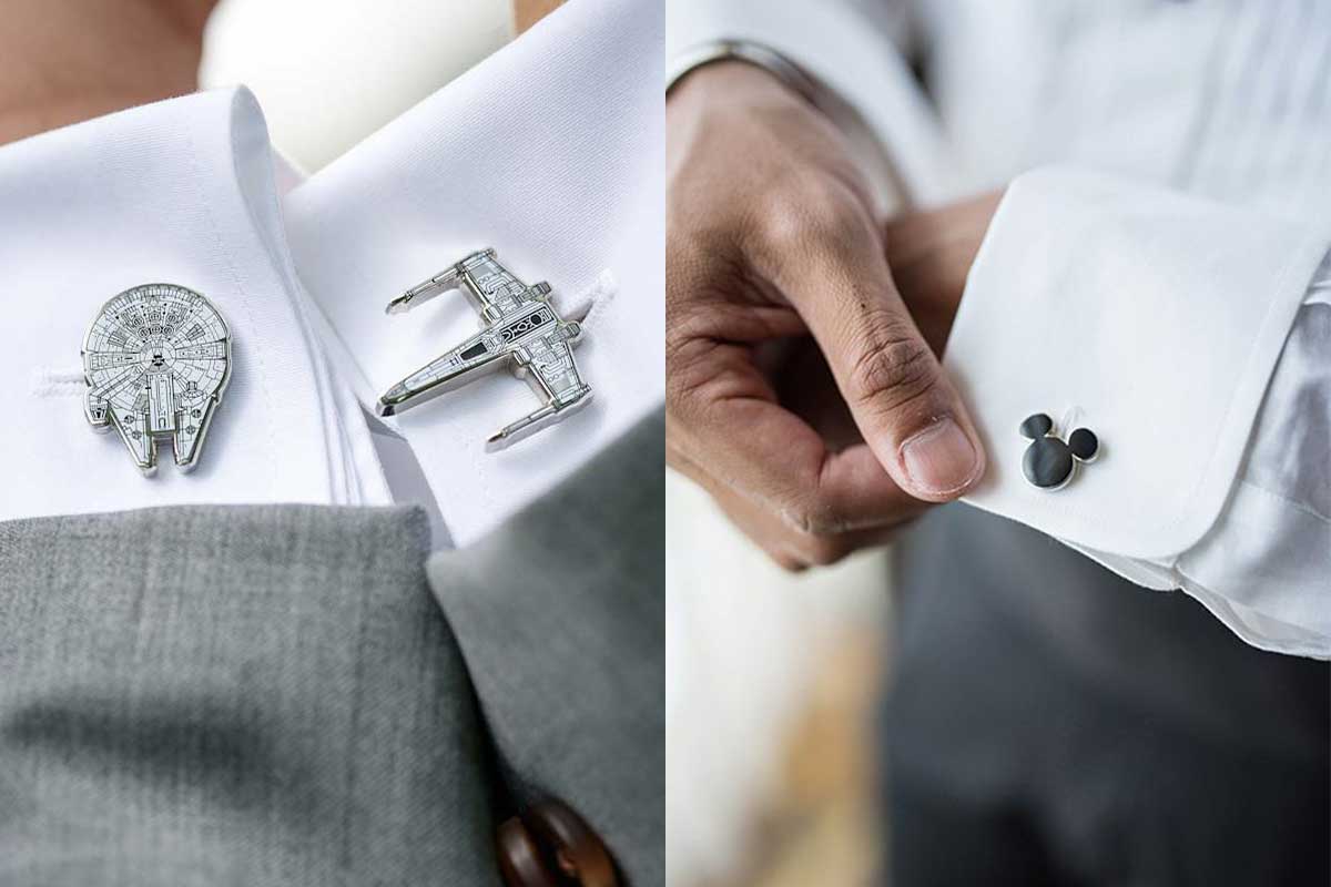 disney mickey, Star Wars cufflinks