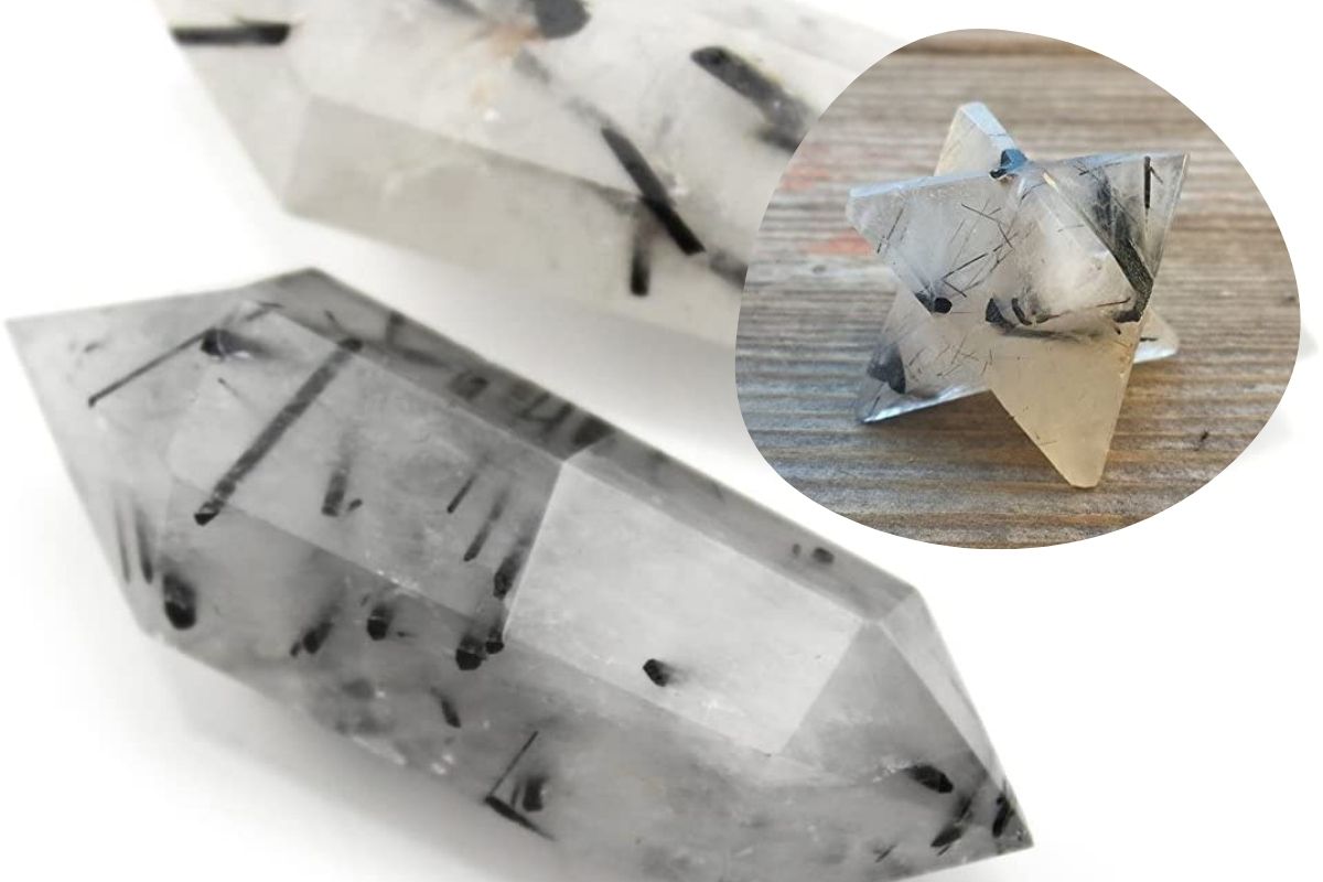 Difference Between Tourmalinated Quartz and Black Rutilated Quartz