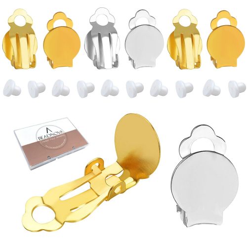 Clip-On-Earring-Backs-Flat-Tray-Earring-Clips-24-Pcs