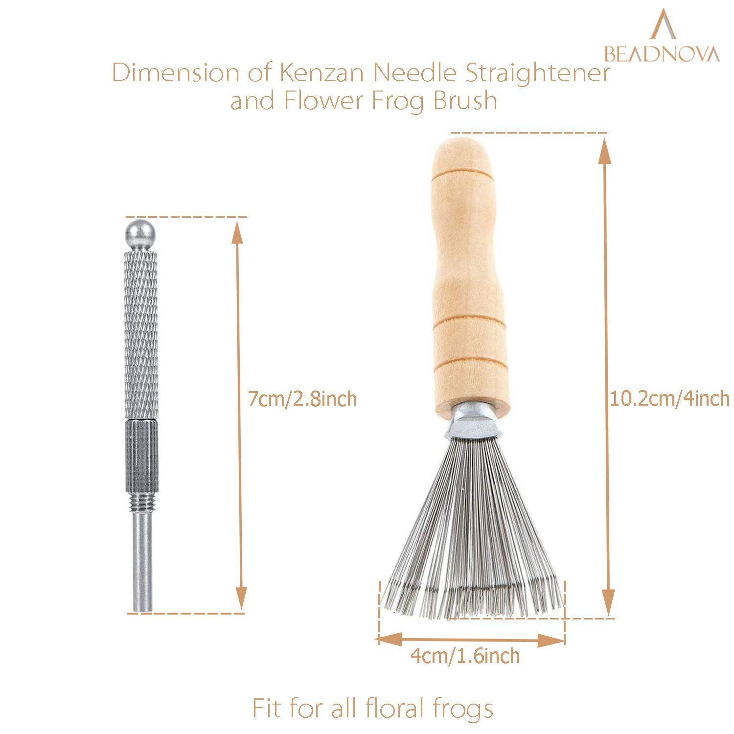 1 Set of Kenzan Needle Straightener Durable Kenzan Pin