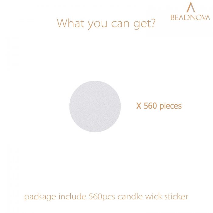 Candle Wick Stickers