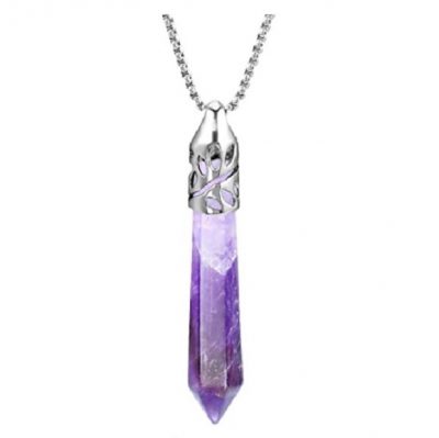 Amethyst Crystal Necklace