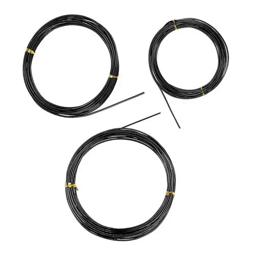 BEADNOVA Bonsai Training Wire 33 Feet Black Plant Training Wire Aluminum Bonsai Tree Wire for Bonsai Plant Training (Black, 1.5mm, 30m)