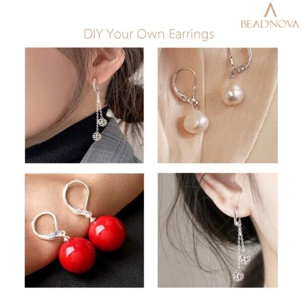 leaver back earrings