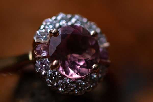 amethyst stone for ring