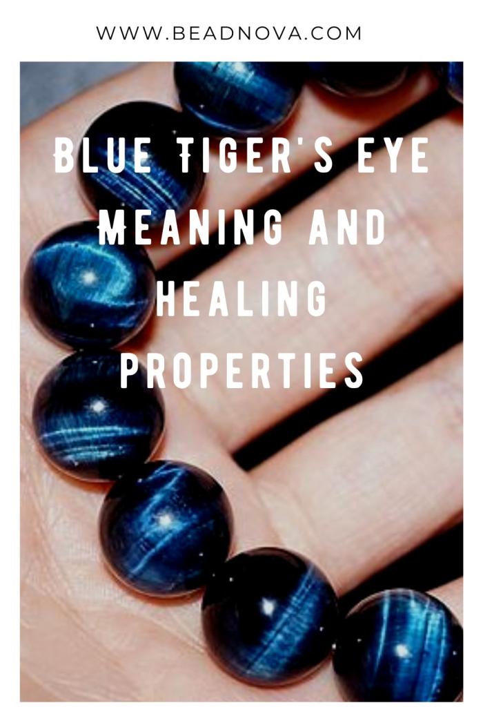 Sfera Di Cristallo Occhio Di Tigre Blu: Diametro 2.5 Cm, Pietra Per Relax E Meditazione, Chakra Della Gola E Radice