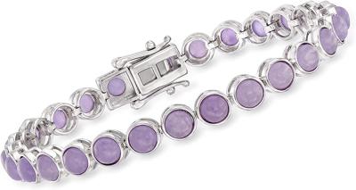 lavender jade bracelet