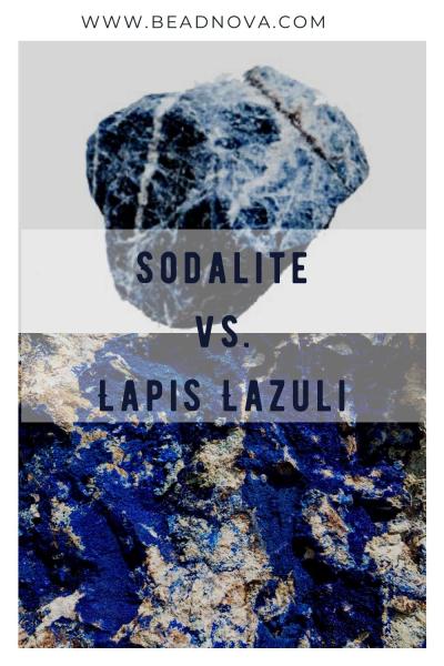 sodalite vs. lapis lazuli.