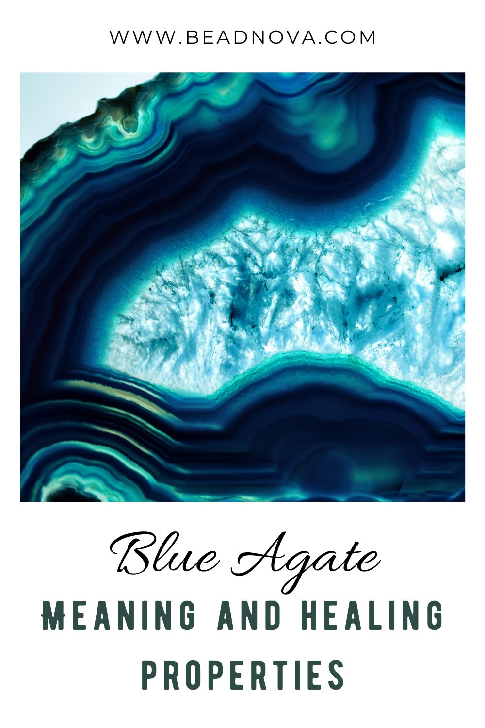 Blue Agate: Meaning, Healing Properties, Benefits, And Uses - Beadnova