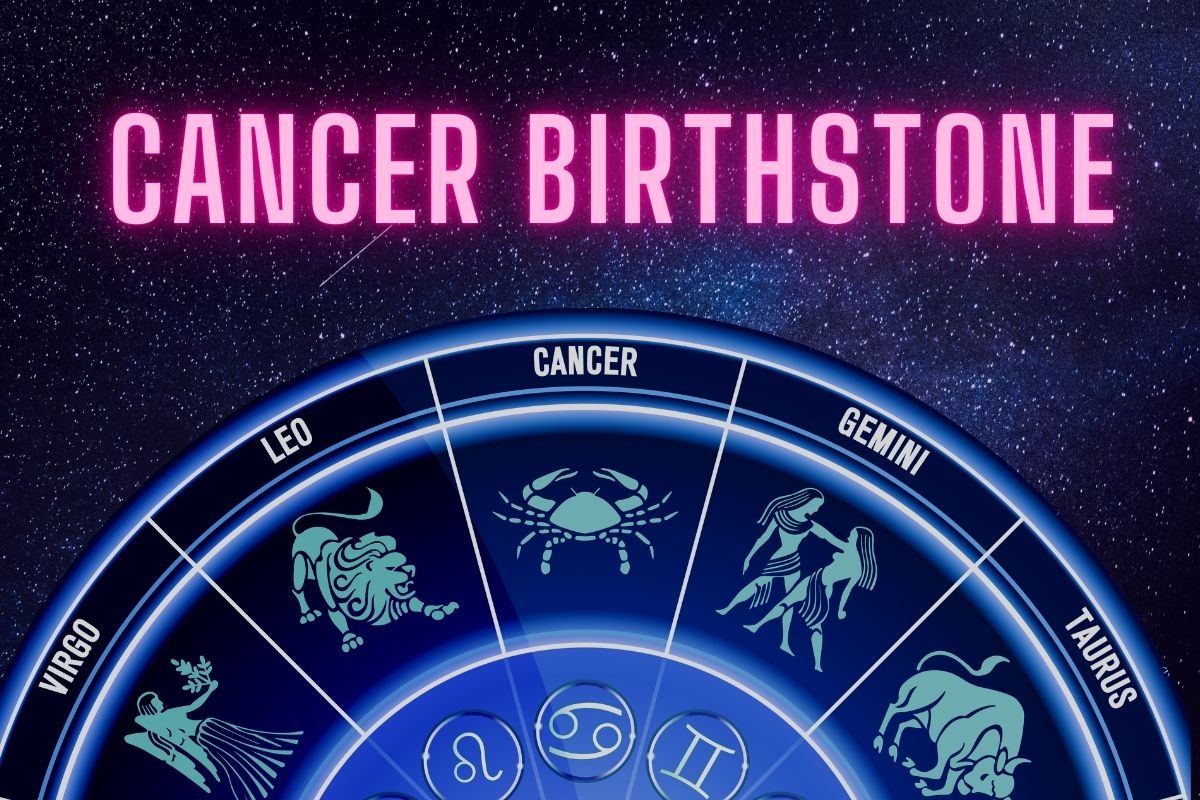 Cancer zodiac birthstone sale