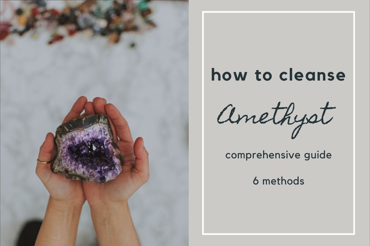 how to cleanse Amethyst
