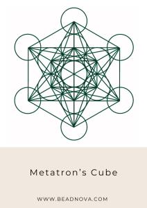 crystal grid template Metatron's Cube