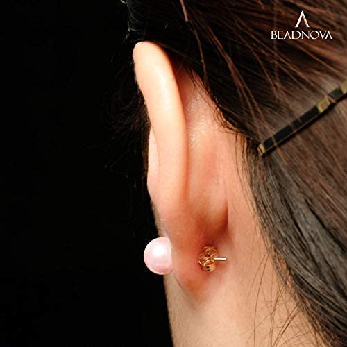 BEADNOVA 14k Gold Earring Backs -6