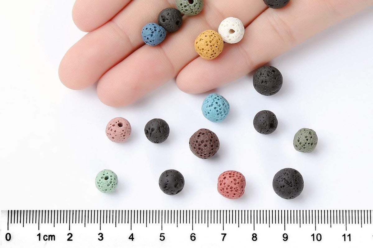 Different Lava Stone Beads