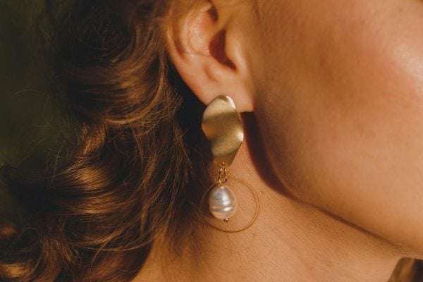 heavy earrings