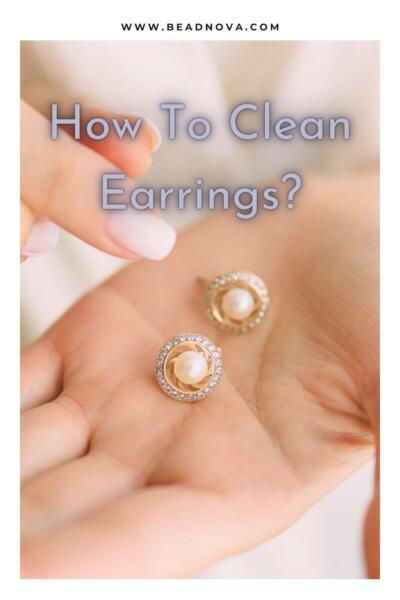 clean earrings