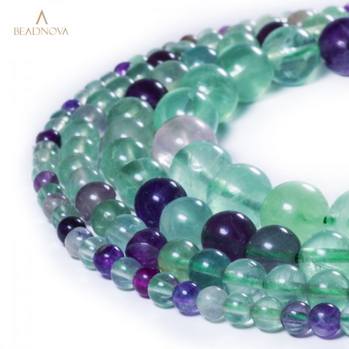 fluorite beads for jewelry making