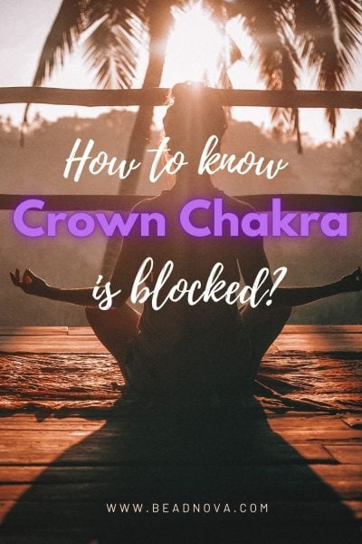 How to know crown chakra is blocked