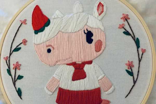 Favorite Animal Crossing Villagers Embroidery