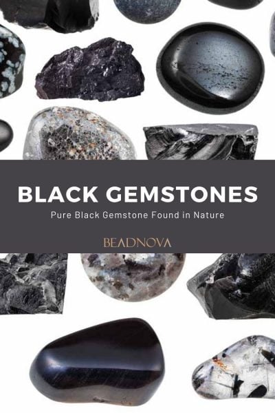 pure black gemstone name list