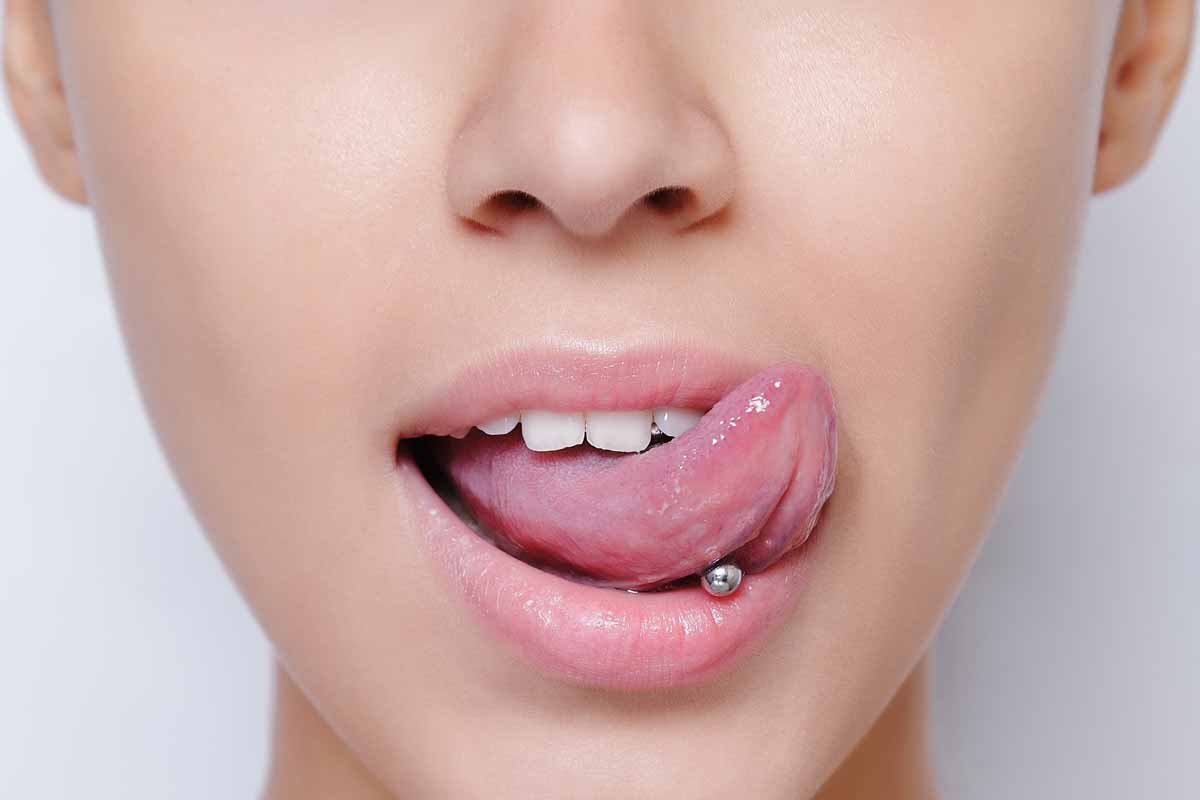 What is the meaning of a tongue piercing