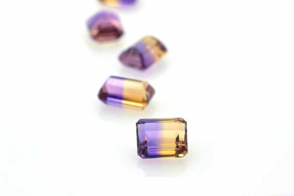 purple crystals ametrine