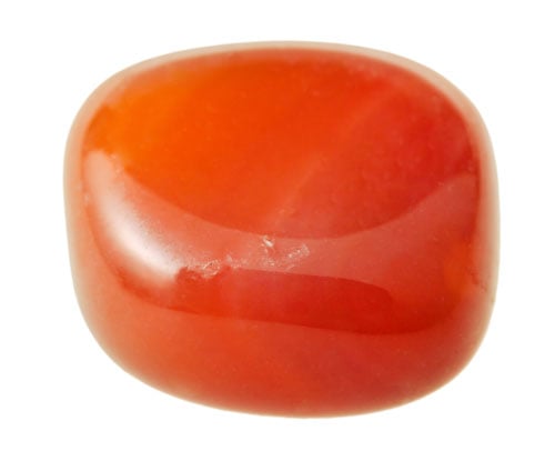 red crystals - carnelian